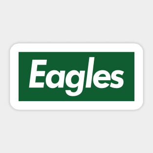 the Supreme Eagle (Kelly Green) Sticker